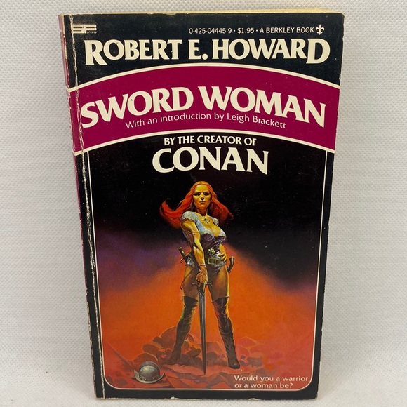 Sword Woman by Robert E. Howard Fantasy 1979 Berkley Softcover Book Vintage - Picture 1 of 11